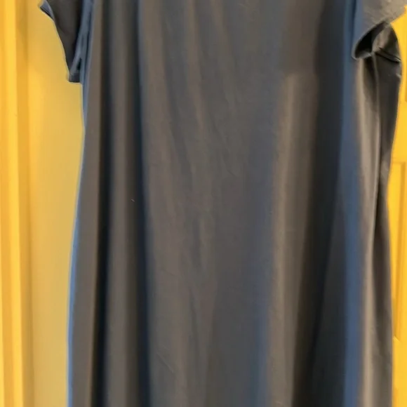 Elegant Blue Women's Dress - Picture 7 of 12